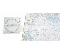 Linex 100413017 nautischer plotter, kurs righello per la navigazione sul lago di carte
