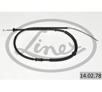 LINEX 14.02.78 Cavo comando, Freno stazionamento per FIAT