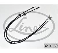 LINEX 32.01.69 Cavo comando, Freno stazionamento per OPEL