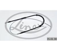 LINEX 35.02.38 Cavo comando, Freno stazionamento per RENAULT