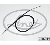 LINEX 35.02.39 Cavo comando, Freno stazionamento per NISSAN,OPEL,RENAULT