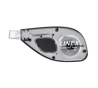 Linex 400098692 - Confezione da 12 correttori a nastro con forma ergonomica, 5 mm x 8 m