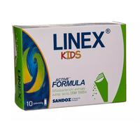 Linex Kids 10 bustine integratore per sistema digestivo stitichezza coliche b...