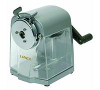 Linex Temperamatite 7,8-11,5 mm apertura, design retrò, argento e grigio