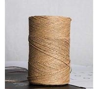 LINFA Filato di Paglia della Rafia 500G / Roll per Il Lavoro a Mano delle Borse del Cappello di Paglia di Estate del Filato Materiale Fatto a Mano all'Uncinetto del Filato Organico , caffè Scuro