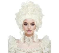 Linfairy Parrucca Bionda Retrò Corta Per Donna Adatta A Un Costume Anni '50 E '80