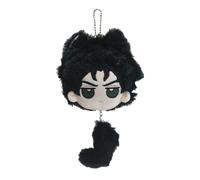 Linfemy Anime Jotaro Peluche Figura Merch Anime Cuscino Joseph 10 cm Portachiavi Ciondolo Chiave di Natale Soffici PP Cotone Zaino Pendente Regali Studenti