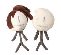 Linfemy Erba verde Torta pietra Peluche Figura Cuscino Personaggio Anime Morbido 15 cm Ripieno PP Cotone Cuscino Morbido Divano Camera da Letto Decorazione Regalo per i Fan