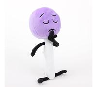 Linfemy Erba verde Torta pietra Peluche Figura Cuscino Personaggio Anime Morbido 15 cm Ripieno PP Cotone Cuscino Morbido Divano Camera da Letto Decorazione Regalo per i Fan