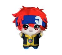Linfemy Kyan Reki Peluche Anime Cuscino Langa Hasegaw 10 cm Portachiavi Portachiavi Ciondolo Morbido Cotone PP Morbido Zaino Pendente Regalo di Natale Studente