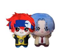 Linfemy Kyan Reki Peluche Anime Cuscino Langa Hasegaw 10 cm Portachiavi Portachiavi Ciondolo Morbido Cotone PP Morbido Zaino Pendente Regalo di Natale Studente