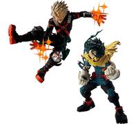 Linfemy MHA Bakugou Katsuki Figura Anime Statue PVC Action Figure 16 cm Modello Display Natale Desktop Decorazione da Collezione Regali Ornamenti