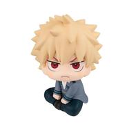 Linfemy MHA Bakugou Katsuki Figure Anime Figure Look Up Figura Modello PVC Scultura in piedi 10 cm Desktop Auto Decorazione Torta Regalo Fan Natale