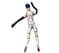 Linfemy Oliver Aiku Figura di peluche 28 cm in cotone PP Anime Action Figure Natale peluche astratto attorcigliabile scheletro incorporato regali divertenti per i fan