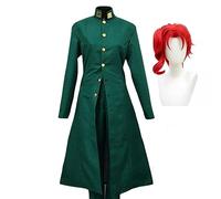 Linfemy Set di costumi anime Kakyoin Noriaki, per cosplay, Halloween, carnevale, feste in maschera, spettacoli, per uomini e adulti