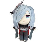 Linfemy Shenhe Peluche Cuscino Carattere Anime, morbido, 20 cm, imbottitura in polipropilene, morbido cuscino per divano, camera da letto, regalo per i fan