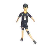 Linfemy Tobio Kageyama - Figura di peluche a forma di anime, 28 cm, in cotone PP, con scheletro di filo integrato, regalo divertente per i fan