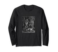 L'Inferno Dante "Arpie" Gustave Doré Maglia a Manica