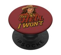 L'inferno io non atteggiamento impertinente illustrazione PopSockets PopGrip Adesivo