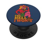 L'inferno io non atteggiamento impertinente illustrazione PopSockets PopGrip Adesivo