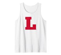 Linfield University Wildcats Block L Monogram Canotta