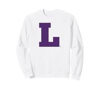 Linfield University Wildcats Block L Monogram Felpa