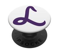 Linfield University Wildcats "L" Monogram PopSockets PopGrip Adesivo