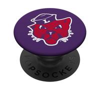 Linfield University Wildcats Mack Mascot Head Mark PopSockets PopGrip Adesivo