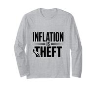 L'inflazione è Una Dichiarazione Anti-inflazione Contro Il furto Maglia a Manica