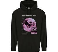 L'Infogram Della Superficie Della Luna Felpa Uomo