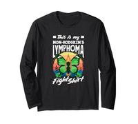 Linfoma Non-Hodgkin combatte Le Donne di Yoga Farfalla Maglia a Manica
