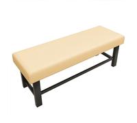 LinFortune Copricuscino per Panca Copri Panca Rettangolare Coprisedili per Sala da Pranzo Copri Panca per Pianoforte Elasticizzato Antipolvere Rimovibile 37''-41'' Giallo