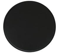 LinFortune Cuscini per Sedie in Pelle Rotondi Antiscivolo per Sedie da Pranzo Confezione da 1/2/4 per Sedie Alte per Bistrot E Bar (Colore: Nero Dimensioni: 35 Cm*1 Confezione)