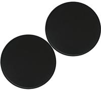 LinFortune Cuscini per Sedie in Pelle Rotondi Antiscivolo per Sedie da Pranzo Confezione da 1/2/4 per Sedie Alte per Bistrot E Bar (Colore: Nero Dimensioni: 30 Cm*2 Confezioni)