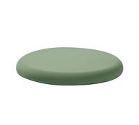 LinFortune Cuscino in Memory Foam per Sedile Rotondo, Morbido e Lavabile per Sgabello, Sedia, Divano da Giardino per Interni ed Esterni, Auto (40X40X4 cm, Verde Salvia)
