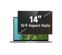 LINGDSWULING Anti Glare Pellicola Privacy PC per 16:9 Laptop Laptop Filtro Privacy Schermo 14 Pollici 16:9 Proteggi Schermo per La Privacy del Laptop(14inch/31x17.4 cm)