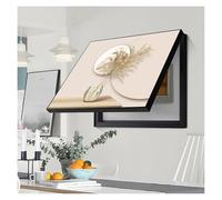 LINGDSWULING Contatore Elettrico Creativo Contatori Copertura Decorazione Copri Contatore Elettrico Interno Contatore Elettrico Coperchio Decorativo Moderno per(A,45x55cm/18x22in)
