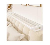 LINGDSWULING Copricalorifero Struttura Traforata e Traspirante Copri Termosifone Moderno Superficie Liscia e Raffinata per Ufficio Soggiorno Camera da Letto Corridoio(White,60x12x7cm)