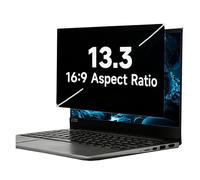 LINGDSWULING Filtro Privacy Anti-Riflesso con Protezione dalla Luce Blu E Pellicola Protettiva Anti-Spionaggio per Monitor di Computer 16:10 Rapporto di Aspetto(13.3inch/29.4x16.5 cm)