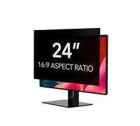 LINGDSWULING Invisibile Anti-UV Antiriflesso Pellicola per Monitor 24'' con Rapporto 16:9 Proteggi Schermo con Filtro Privacy Pellicola Privacy Filter Compatibile(24inch/53.1x29.8cm)