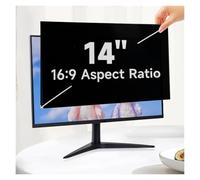 LINGDSWULING Invisibile Anti-UV Antiriflesso Pellicola per Monitor 24'' con Rapporto 16:9 Rimovibile Filtro Privacy Schermo Filter Compatibile(22inch/47.4x29.6 cm)