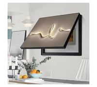 LINGDSWULING Scatola per Contatori Elettrici Coperture Decorative Coperchio della Scatola del Contatore Elettrico Quadro Decorativo per Cassetto Elettrico(D,40x50cm/16x20in)