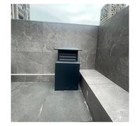 LINGDSWULING Tettuccio Antivento Comignolo Ventilazione Quadrato Tetto Adatta Canne Fumarie Quadrate Standard Caminetti Stufe Legna Rete Resistente Sfiato Tetto(11.81x11.81in/30x30cm)