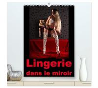 Lingerie dans le miroir (Calendrier mural haut de gamme 2027 DIN A2 horizontal), CALVENDO calendrier mensuel: Photographie érotique de femmes en lingerie devant un miroir dans le boudoir