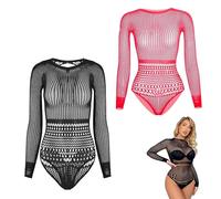 Lingerie for Women Naughty Fishnet Lingerie Set Bodysuit Outfits Teddy Babydoll Erotic Mesh Women’s Outfits