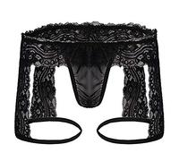 Lingerie Romantica Mutande Erotiche Black Lingerie Slip a perto Ligerie Sexy Perizoma Uomo Seducente Uomo Vita Bassa Completo Lingerie a perto Uomo Sexi Sexy Per Uomo Tanga Uomo Pizzo Costume Sex Uomo