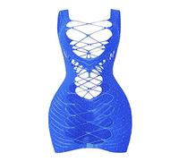 Lingerie Sexy Rossa Donna Donna Seducente Hard da Tinta Unita Beauty Wrapped Hot Fun Underwear DOT Pieno di Sexy Lingerie Rossa Body in Pizzo Blue One Size