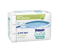 Lingette Aqua - DODOT - 3 x 48 pezzi - Ipoallergeniche - Senza plastica - Misto