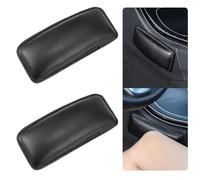 LINGJIA 2 Pezzi Bracciolo Auto Universale, Ginocchiere Impermeabili Bracciolo Porta Auto, Ginocchiere Lato Guida, Ginocchiere Autoadesive per Gamba Auto, Adatte Alla Maggior Parte delle Automobili