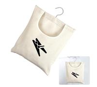 LINGJIA 32*28cm Cestino Mollette Bucato, Portamollette da Bucato, Borsa Appesa per Stoccaggio, Ganci All'aperto, Stendibiancheria Bagno, Deposito per Mollette All'aperto, Deposito per Piccoli Oggetti